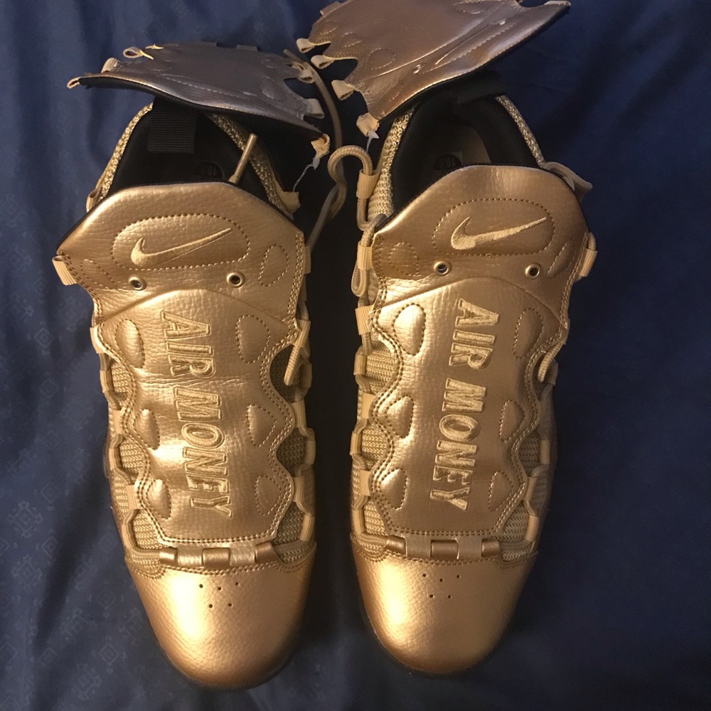 Air More Money “ Metallic Gold “